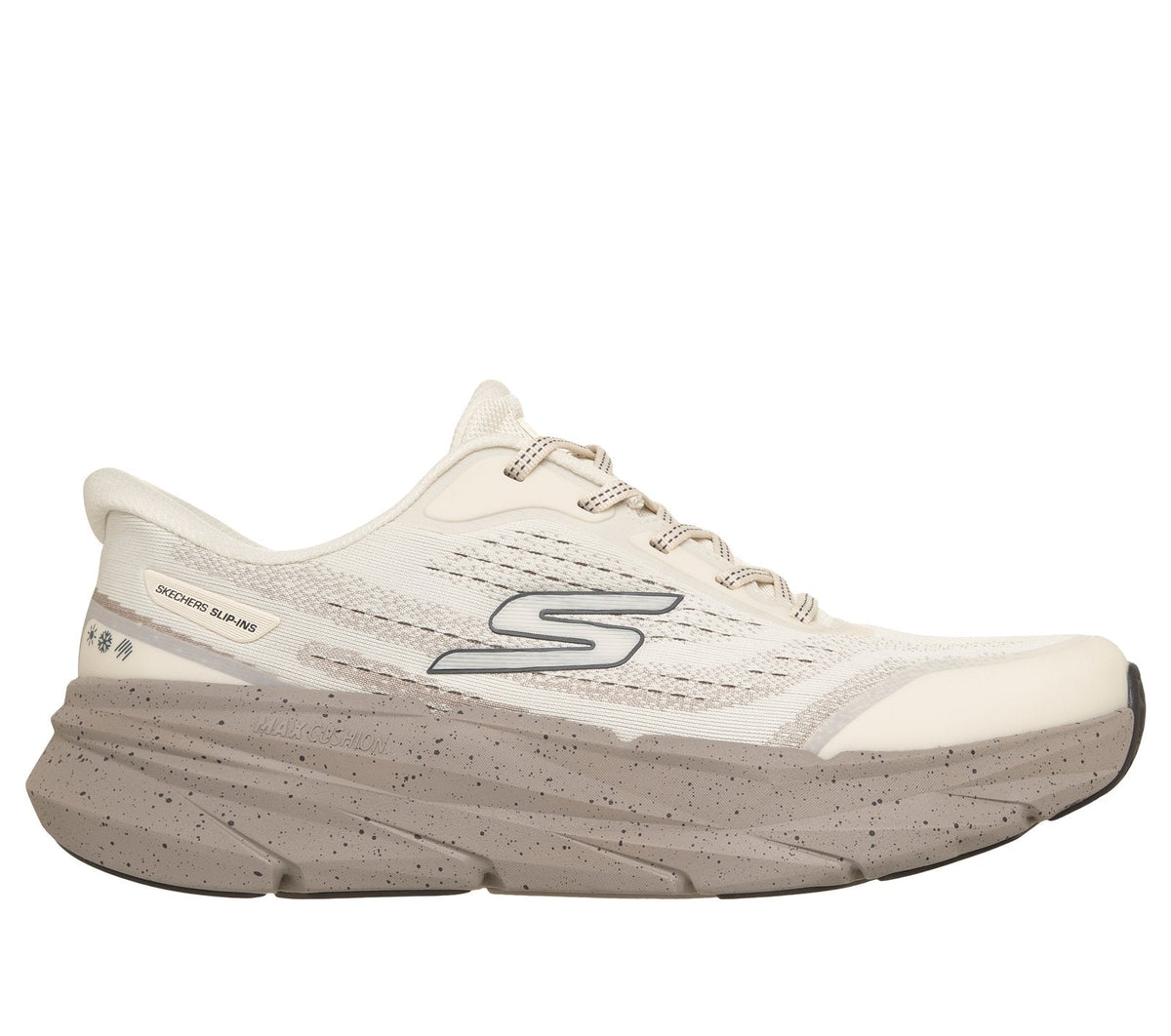 Skechers Slip-ins Waterproof: Max Cushioning Premier 3 - Aqua Edge, OFF WHITE